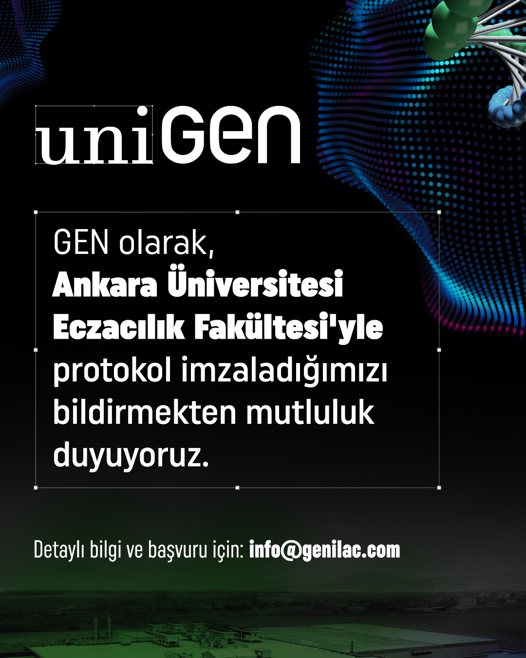 Ankara Üniversitesi Eczacılık Fakültesi’yle protokol imzaladık!