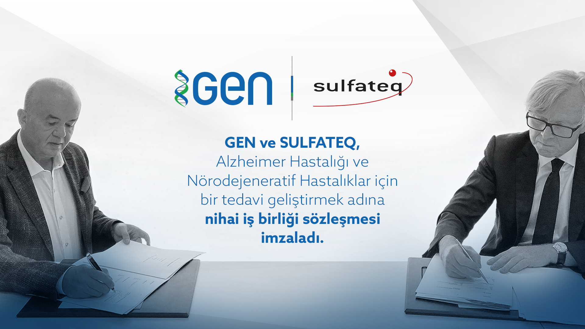 GEN ve SULFATEQ İşbirliği Anlaşması